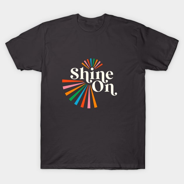 Shine On - Yellow T-Shirt by latheandquill